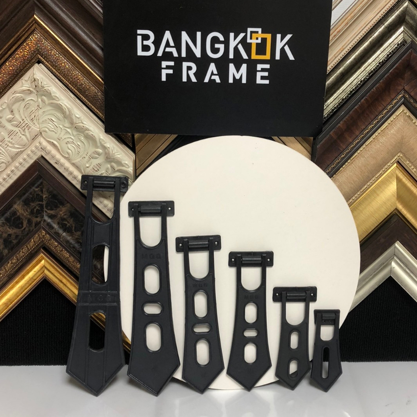 Bangkokframe-ขาตั้งกรอบรูป-ขาตั้งกรอบขนาดตั้งโต๊ะ-ขาตั้งกรอบรูปสีดำ ติดหลังกรอบรูป-ขาตั้งกรอบรูปพลาสติก-แบบเฉียง-FAE-PL - รูปที่ 6
