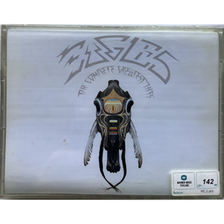 Cassette Tape เทปคาสเซ็ตเพลง 2ม้วนคู่ Eagles อัลบั้ม The Complete Greatest Hits รวม 33 เพลงฮิตครบทุกเพลง ลิขสิทธิ์ ซีล