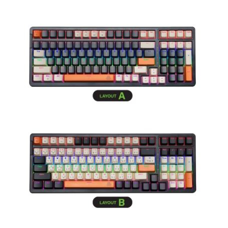 EGA #ที่นี่ที่แรก ⚡️FLASH SALE⚡️(ราคาพิเศษ)ใหม่!!! TYPE CMK1 คีย์บอร์ดเกมมิ่ง 100 คีย์ คัสต้อมได้ ทั้งถอดคีย์แคป, เปลี่ย