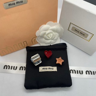 MIU MIU Metal Hair  Clip Set of 3