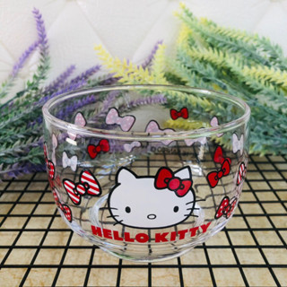 ถ้วยไอศครีม Sanrio Japan  ลาย Hello Kitty มือสอง จากญี่ปุ่น