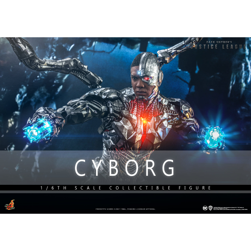🕊️พร้อมส่งจากไทย Hot Toys TMS057 1/6 Zack Snyder's Justice League - Cyborg