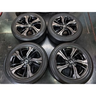 แม็ก Honda  civic Hatchback Rs turbo top ขอบ 17 " 5/114 ใส่ Honda Accord Civic CRV HRV brv ได้เลยพร้อมยางสภาพดีใช้ยาวๆ