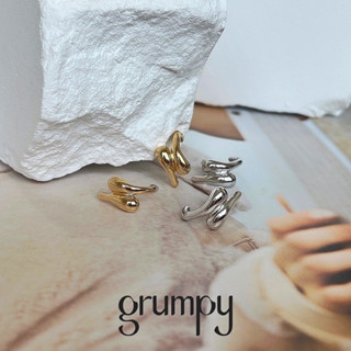 grumpy, octopus earrings (ราคาต่อคู่/price per pairs)