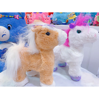 Unicorn🦄 House 🐴 Furreal Friends ม้า ยูนิคอร์น 🦄 🐴 เฟอร์เรียลเฟรนด์ กดหลัง มีเสียงร้อง เดิน มือสอง ของแท้อเมริกา