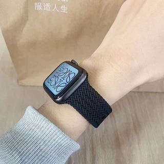 สายซิลิโคนเหมาะสำหรับ ultra 49mm46mm45mm44mm42mm สายสีทึบ iwatch S10/11 46mm 9/8/7/6/5/4/3/2/1/SE 38mm40mm41mm