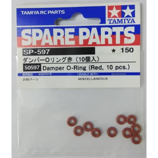 TAMIYA Damper O-ring (Red, 10pcs.) SP-597