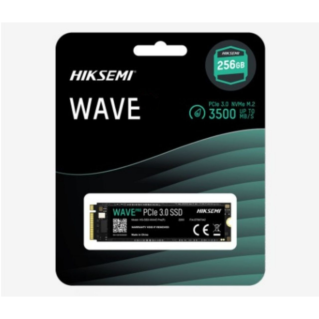 512GB SSD (เอสเอสดี) HIKSEMI WAVE(P) PCIe 3/NVMe M.2 2280 2500/1029MB/s (HS-SSD-WAVE (P) 512G) - 5Y