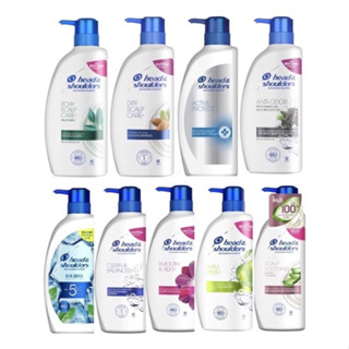 Head &amp; Shoulders Anti Dandruff Shampoo เฮดแอนด์โชว์เดอร์ แชมพู ขจัดรังแค ขวดปั๊ม  370 มล.