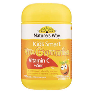 Natures Way สูตร Kids Smart Vita Gummies Vitamin C + Zinc