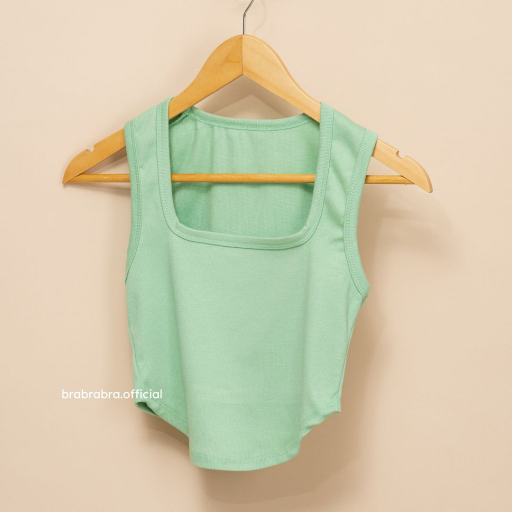 [ส่งจากไทย] 𝑩𝒓𝒂𝑩𝒓𝒂𝑩𝒓𝒂 #bra-217 เสื้อกล้าม แขนกุด ผ้าร่อง ผ้าดีมาก - รูปที่ 3