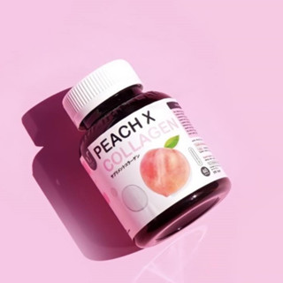 ​🔥สูตรใหม่🔥 พีช เอ็กซ์ คอลลาเจน Peach X Collagen 60 แคปซูล