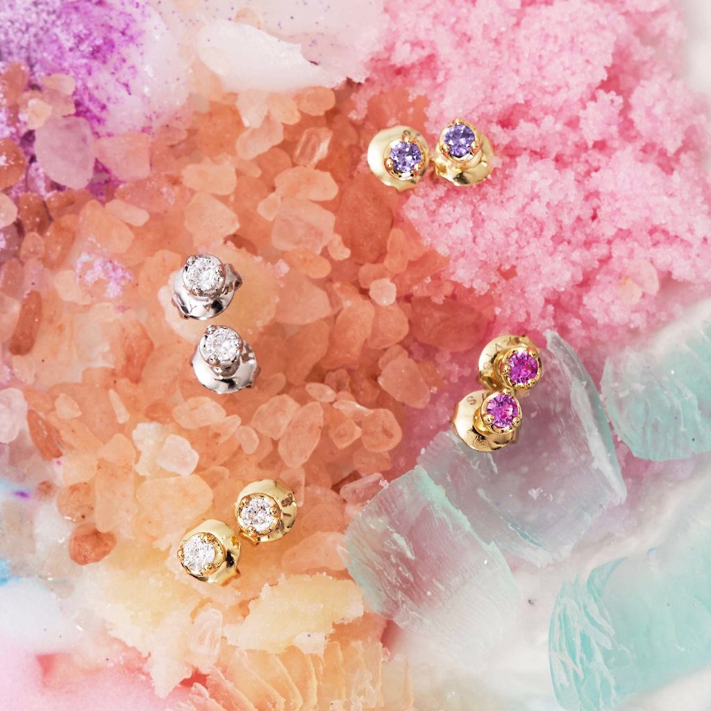 YVIS Glitter Gem Stud