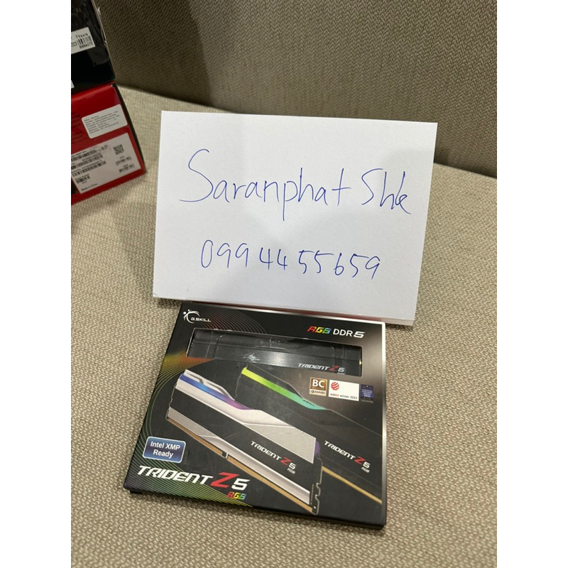 G.Skill Trident Z5 RGB Series (Intel XMP) 32GB (2 x 16GB) DDR5-7200MHz CL34-45-45-115 1.40V