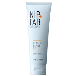 NIP+ FAD Glycolic Scrub Fix นิป+แฟบ เอ็กซ์โฟลิเอท ไกลโคลิค ฟิกซ์ สครับ 75 ml.