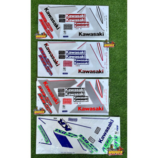 สติ๊กเกอร์KRR 150 SP TURBOMAG ปี 91 (สีสด แบบไม่เคลือบเงา) สติ๊กเกอร์เคอาร์ เทอร์โบแม็ก ปี 91 สติ๊กเกอร์KR ปี91 KAWASAKI