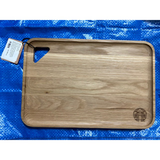 ถาดไม้ Starbucks​ wood tray camping ช็อปไทย​ แท้100%