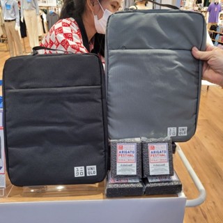 ของแท้ uniqlo กระเป๋าอเนกประสงค์ WORK &amp; STUDY BAG มี 2 สี เทา กับ ดำ  จ้า