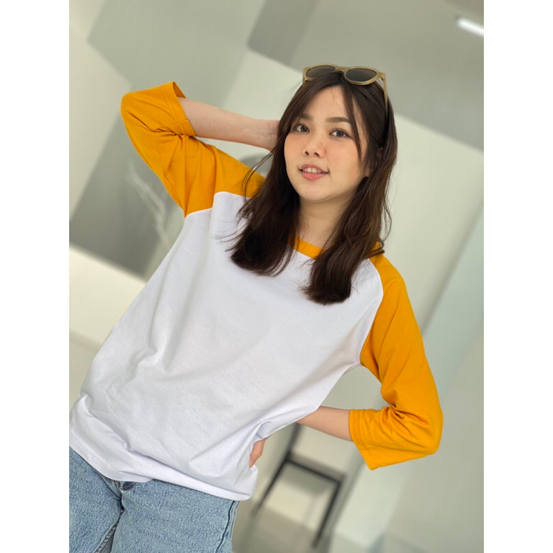 เสื้อทูโทนแขนสามส่วน