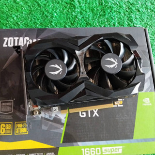 การ์ดจอZOTAC GAMING GEFORCE GTX1660 SUPER 6GB GDDR6&amp; 192 bit ครบกล่อง