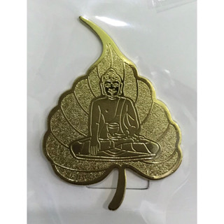 เข็มกลัดพระพุทธเมตตาเนื้อทองเหลืองชุบทองคำ(3 ชิ้น 100 บาท)