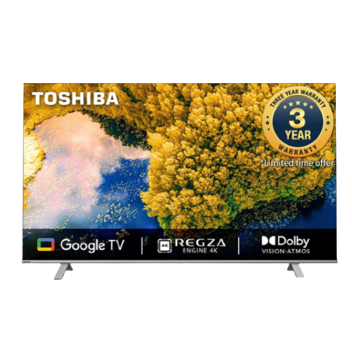Toshiba 55C350LP ขนาด 55 นิ้ว 4K UHD Google TV รับประกันศูนย์ไทย 55