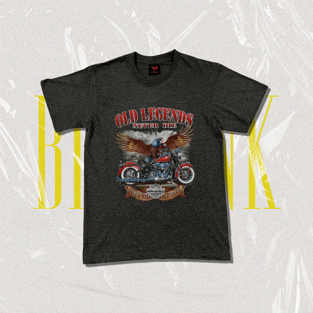 เสื้อยืดแขนสั้น Old Legend BS-001