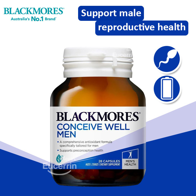 Blackmores Conceive Well Men Energy Support Vitamin 28 Tablets วิตามินเตรียมพร้อมการมีบุตรสำหรับคุณผ