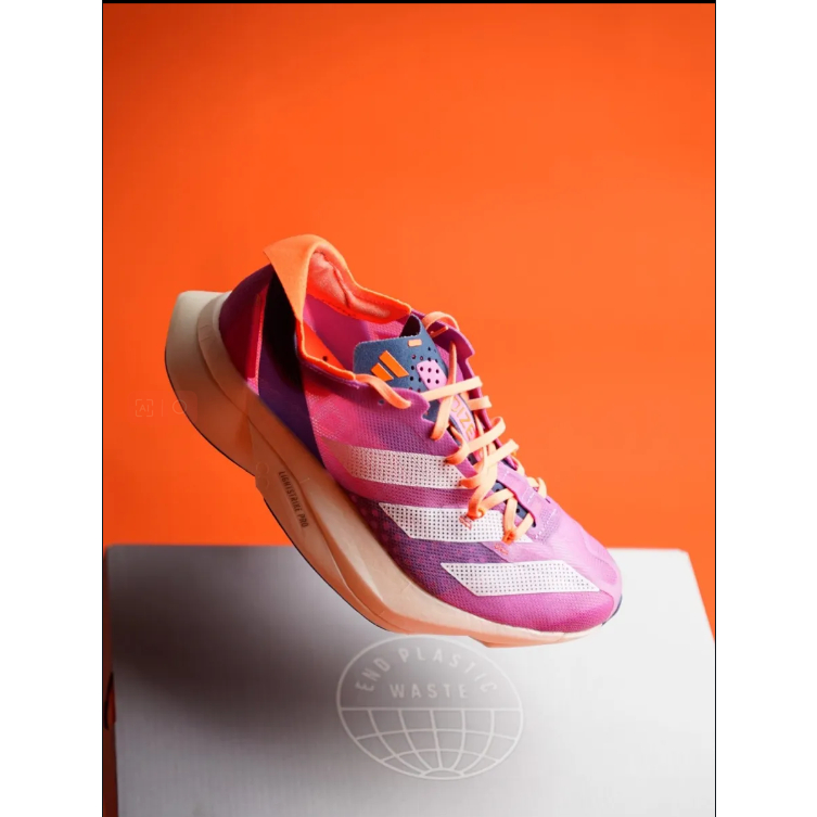 adidas Adizero Adios Pro 3 purple style Running shoes Authentic 100% Sports shoes