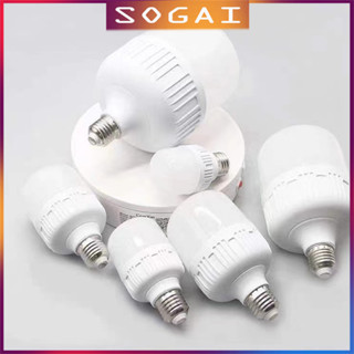 หลอดไฟ LEDแสงขาว light 220V ขั้ว E27 20W 30W 40W 50W  หลอดไฟLED สว่างนวลตา หลอดไฟและอุปกรณ์