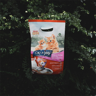 CAT n joy อาหารแม่และลูกแมวรสปลาทะเล ไก่และนม 1.2kg