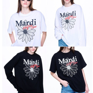 พร้อมส่ง UNISEX TSHIRT แขนยาว FLOWER MARDI HALFTIME SHOW