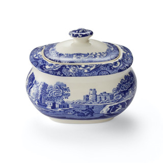 กระปุกใส่น้ำตาล Spode Blue Italian Sugar Box