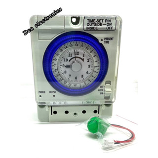 TIME SWITCH ทามเมอร์ลาน รุ่น TB-35B 100-240VAC พร้อมแบตเตอรี่สำรอง