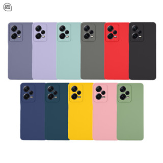 เคส Xiaomi Redmi Note 12 Pro Note 12 Pro Plus เคสซิลิโคนนิ่ม กันกล้อง สีพาสเทล TPU หนา