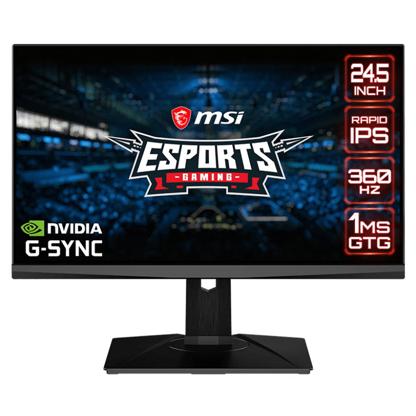 MSI OCULUX NXG253R 24.5" IPS 360Hz G-SYNC MONITOR