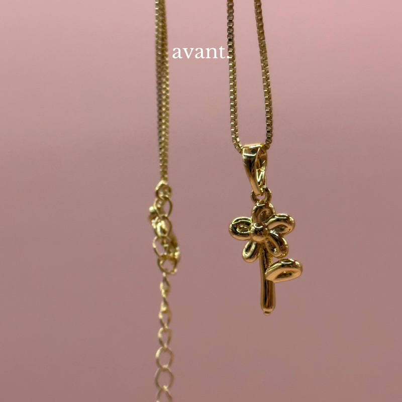 avantgarde.bkk 🌷Bouquet necklace (brass)