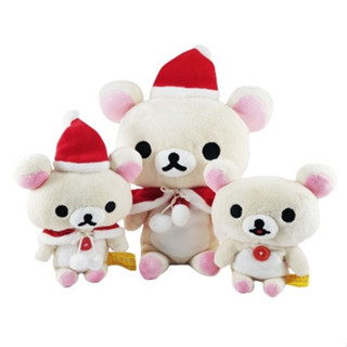 (พร้อมส่ง) ตุ๊กตา Sanrio - Santa Rilakkuma หมีริลัคคุมะ ชุดซานต้า เทศกาลคริสต์มาส l แท้ 🇯🇵