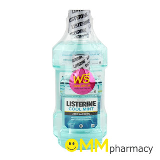 LISTERINE CM.ZERO ALCOHOL 750ML.+แถมฟรี 250ML.