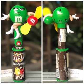 ส่งต่อของสะสมมือสอง โมเดลตุ๊กตา เอ็มแอนด์เอ็ม  M&amp;M /M&amp;M Candy Fan / กดปุ่ม พัดลมหมุน