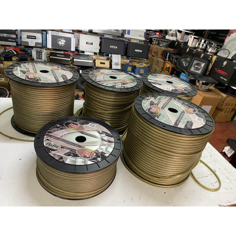 สายลำโพง FURU car audio cable สายราคาเมตรละ