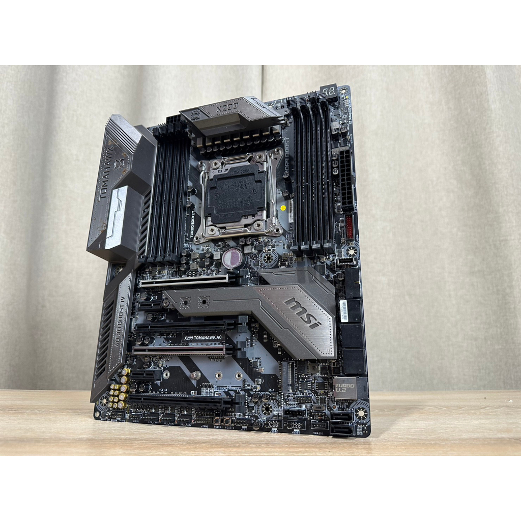 เมนบอร์ด(mainboard) MSI X299 tomahawk AC  (socket 2066)