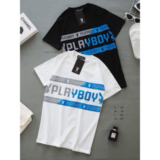 พร้อมส่ง 🔺 เสื้อยืดเพย์บอย playboy งานสกรีน