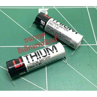 TOSHIBA ER6V/3.6V 2400mAh รุ่นมีขา แบตเตอรี่ลิเธียม PLC Industrial Battery