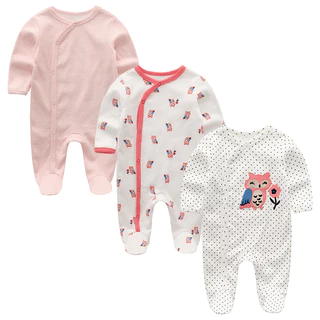 Kiddiezoom เสื้อคลุมเด็กแขนยาวระบายอากาศพร้อมมือและเท้า