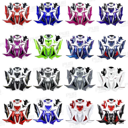 PUGParts ชุดสีเวฟ125i wave125i ปลาวาฬ (ชุด13ชิ้น) ชุดสีWave 125i ปลาวาฬ ชุดสีWave125i ปลาวาฬ ชุดสีเวฟ125i 2012-2017