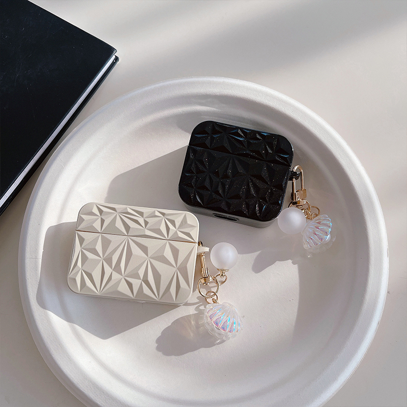 เคสแอร์พอด 3 Case Airpods 3 pro2 case เป็นที่นิยม วัสดุฝ้า พร้อมเครื่องประดับ Airpod 3 pro2 case เคส