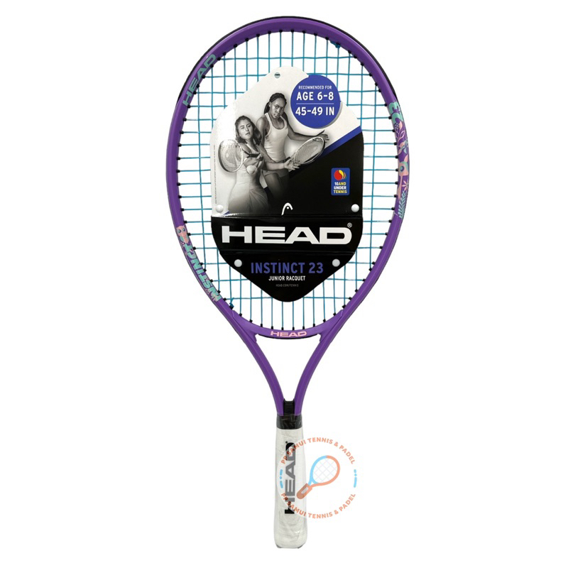 ไม้เทนนิส เด็ก kid tennis racket HEAD Junior Instinct 23 สีม่วง ของแท้ พร้อมส่ง