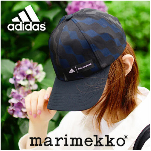 หมวก Adidas Marimekko Collaboration Women's Men's Cap Jenkka 2022 Fall New EMI08