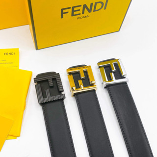 เข็มขัด Fendi Belt  งานออริเทียบแท้หนังแท้-